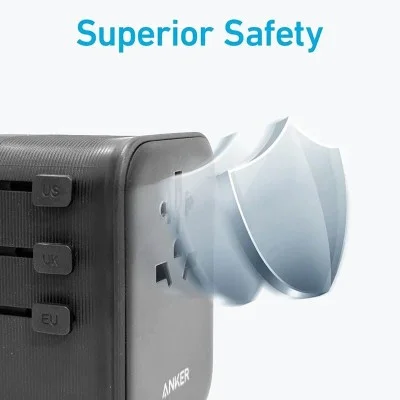 Anker 312 Outlet Extender - Black